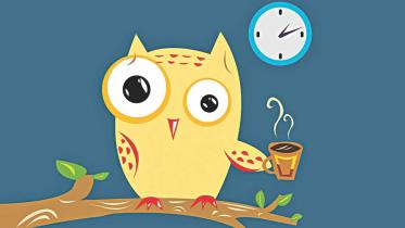 Stages of an all nighter