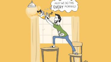 Surviving annoying cats and or friends