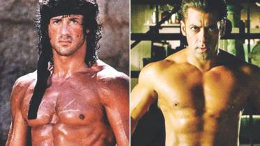 Sylvester Stallone and Salman Khan
