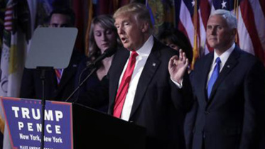 President-elect Donald Trump, winning speech, US election 2016