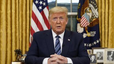 US President Donald Trump