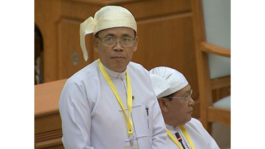 Myanmar’s special envoy and Minister of State for Foreign Affairs U Kyaw Tin