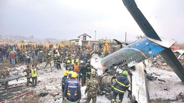 US-Bangla Airlines Flight Crash