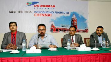 US-Bangla offers Dhaka-Chennai flight