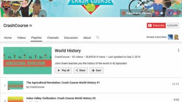 When YouTube is your history teacher