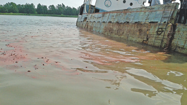 Fertiliser vessel sank in Bhola river