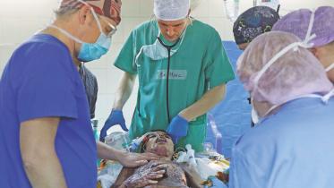 Foreign doctors at DMCH