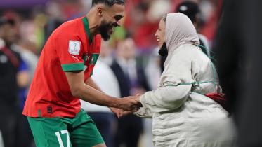 Sofiane Boufal and Mother