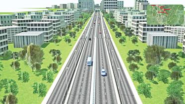 Hatirjheel-Amulia-Demra highway