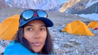 Wasfia Nazreen at K2 camp 1