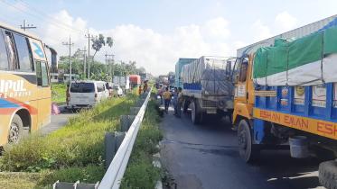 Bangabandhu Bridge on Dhaka-Tangail highway