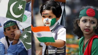 Pakistan India and Bangladesh