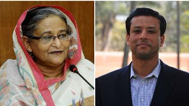 PM Sheikh Hasina and Sajeeb Wazed Joy