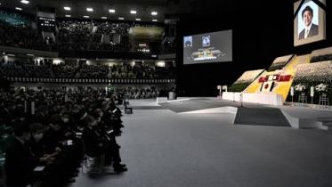 japan bids farewell to Shinzo Abe