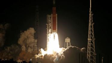 NASA Launches Mega Rocket Artemis 1