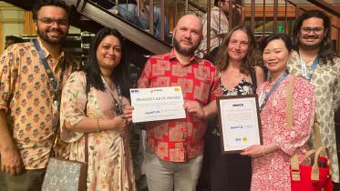 Bangladeshi film ‘Agantuk’ wins Prasad DI award at Film Bazaar, Goa .jpeg