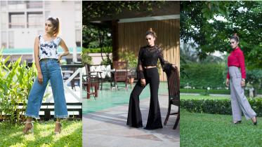 Styling flared pants: Rules that work