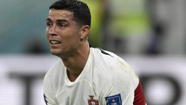 Ronaldo in tears