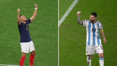 Lionel Messi vs Mbappe