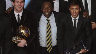 Pele and Neymar