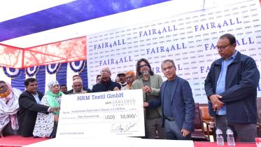 HRM Textil donates $50,000 to Sorerhat Kollani Shishusodon & Momotax-Aziz Old Home