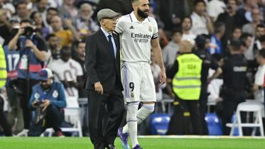  Karim Benzema and  Amancio Amaro Varela 