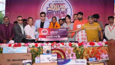 Farmer wins Tk 1 lakh products buying Marcel fridge