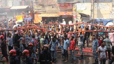 people attacked the fire service headquarters