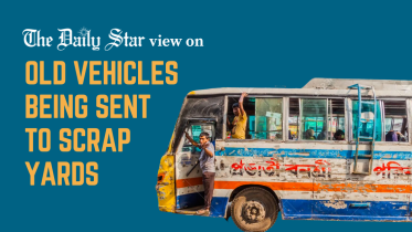 Old vehicles being sent to scrap yards