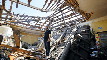 new Russian air barrage