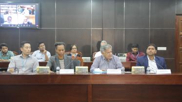 Panellists at the event. 