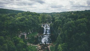 Waterfalls hopping in the Finger Lakes region of New York