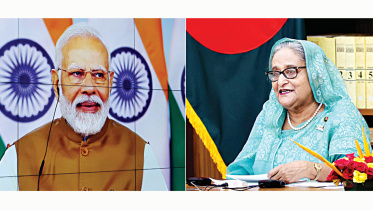 Hasina, Modi open 2 rail links, Rampal unit-2