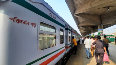 Train leaves Ctg for Cox’s Bazar on inspection run