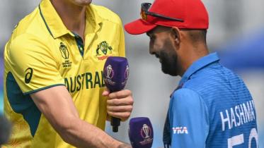 Afghanistan bat first against Australia