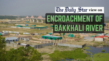 encroachment of bakkhali river