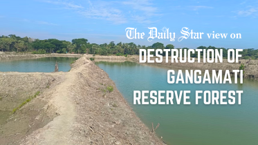 Destruction of Gangamati Reserve Forest 