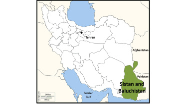 Sistan and Baluchistan Province map