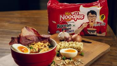 Soupy Korean Kimchi Noodles: A fusion delight