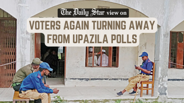 voters turning away from upazila election