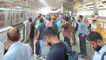 Metro rail sees 20 percent rise in passengers