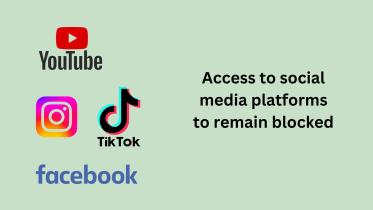 social media restricted in Bangladesh