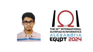 Debojoti Das wins Bangladesh’s first gold medal at the International Olympiad in Informatics
