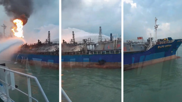 LPG tanker accident Kutubdia anchorage