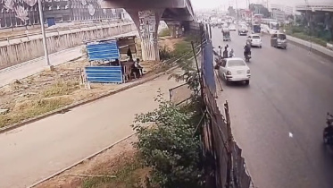 private car accident near Dhaka airport