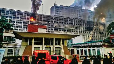 fire at Secretariat