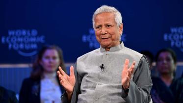 Yunus at World Governments Summit 2025