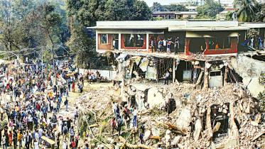 Dhanmondi 32 house remnants removed
