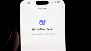 DeepSeek screen