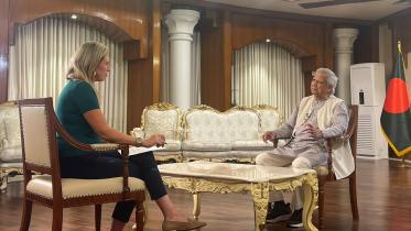 Muhammad Yunus Sky News interview